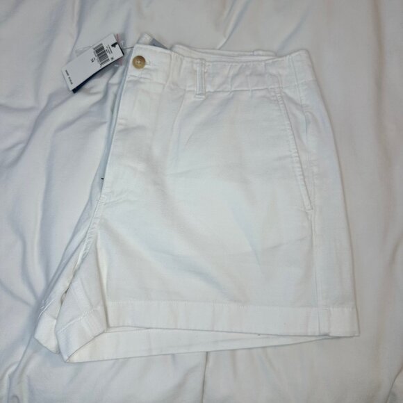 Polo Ralph Lauren White Chino Cotton Twill Shorts 14 NWT - Picture 10 of 12